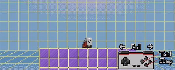 A video showing the controls for the game Jump Mechanic.