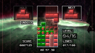 A screenshot of the game TETRACHROMA.